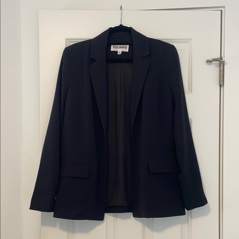 Steve Madden Black Women's Blazer
